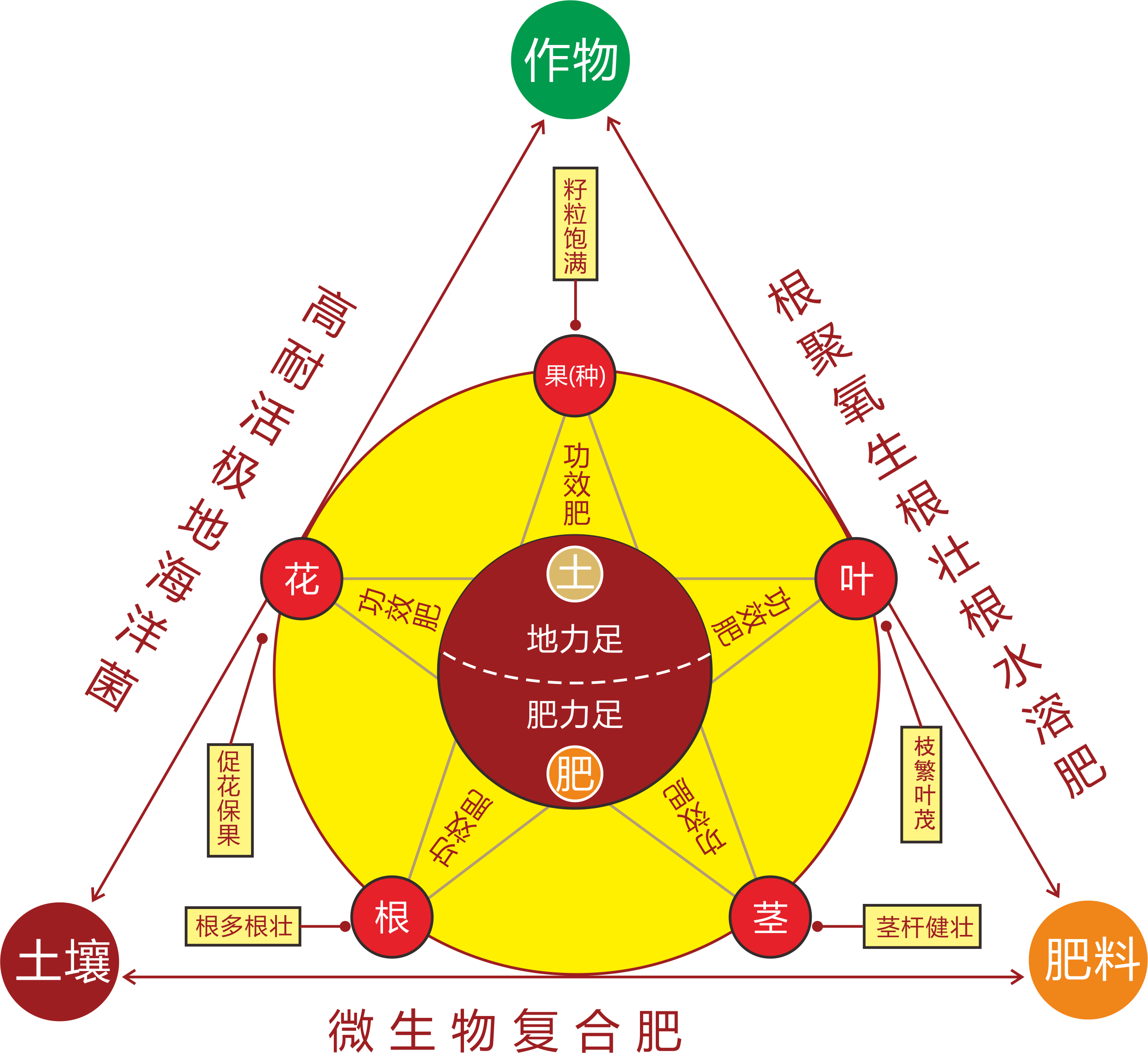 “五星三角两翼”产品研发体系 